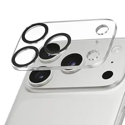 Захисне скло на камеру Apple iPhone 17 Pro, Flat, протиударне, прозоре, без рамки, захисне скло для об"єктивів камери, захист камери смартфона, не впливає на якість фото, ArmorStandart (ARM87055) - мініатюра 2