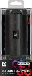 Акустична система 1.0 Defender Enjoy S500 Black 10W BT/FM/TF/USB/AUX (65682) - мініатюра 7