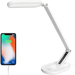 Настільна LED лампа JKSWT на 72 світлодіоди з димером і USB-живленням
