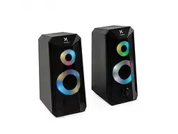 Комп'ютерні колонки Vinga SP-200 LED USB Black - мініатюра 7