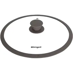 Кришка Ringel Universal silicone скляна з силіконовим обідком 28 см (RG-9302-28)