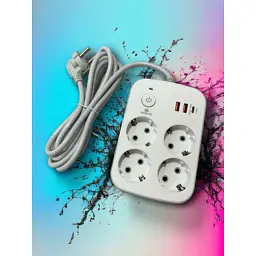 Мережевий фільтр живлення XoKo XK-SP-4-2-1-WH - мініатюра 3