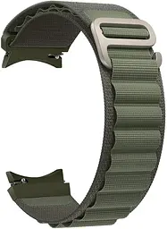 Ремінець BeWatch Alpine Loop Samsung Galaxy Watch 4 5 6 7 Хакі (14GW1205) - мініатюра 2