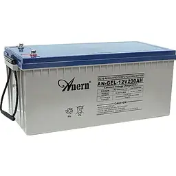 Акумулятор Anern GEL 12V 12V/200Ah/2400Wh [AN-GEL12-200] [125905]