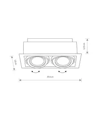 Точковий світильник Nowodvorski 9570 Downlight - мініатюра 2