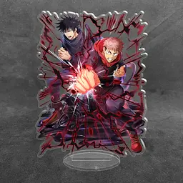 Акрилова колекційна фігурка Аниме: Магічна битва/Jujutsu Kaisen (Yuuji, Megumi) - мініатюра 2