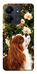 TPU чохол Demsky Flower spaniel для Xiaomi Redmi 13C