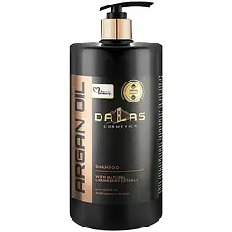 Шампунь Dalas Cosmetics Argan Oil Shampoo З натуральним екстрактом журавлини та аргановою олією 1000 г (4262396141507)