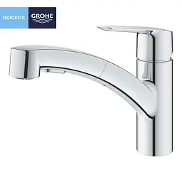 Змішувач для кухні Grohe QuickFix Start 30531001, Хром - мініатюра 3