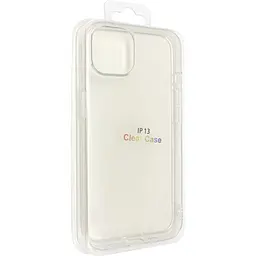 Чохол-накладка Molan Cano Silicone Jelly Glitter Clear Case для Apple iPhone 13 (clear) - мініатюра 4