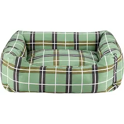 Лежак для тварин BronzeDog Comfort прямокутний М 40х60х17 см зелений - мініатюра 2