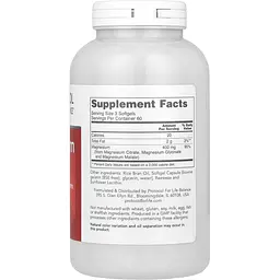 Магній цитрат Protocol for Life Balance Magnesium Citrate 180 капсул - мініатюра 2