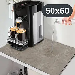 Антиковзаючий кухонний килимок 50×60 см — абсорбуючий для сушіння посуду та під кавоварку KT8001556
