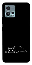 TPU чохол Demsky Lazy cat для Motorola Moto G72