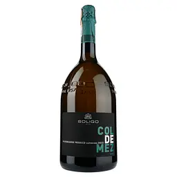 Ігристе вино Soligo Col de Mez Prosecco Valdobbiadene Brut, біле, брют, 11%, 1,5 л (53803) - мініатюра 2