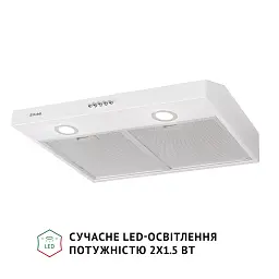 Витяжка плоска Perfelli PL 6002 W LED - мініатюра 3