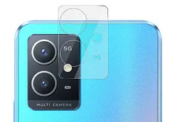 Захисне скло на камеру DK 3D Clear Glass для Vivo Y30 5G/Y33s 5G/Y52t clear - мініатюра 2