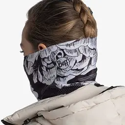Шарф-труба Buff Thermonet, Ebyna Black Чорний-Білий - мініатюра 3