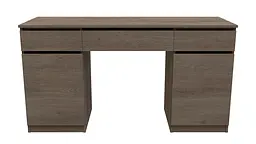Стіл комп'ютерний Віто 2 Ferrum-decor 750x1400x500 ДСП Дуб Сонома Трюфель 16 мм (FRD-104834)