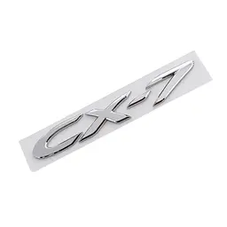 Емблема напис CX-7 для Mazda хром 190х29 мм пластик (на скотчі)
