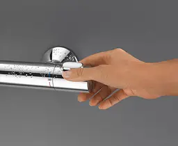 Душова система з термостатом Grohe Vitalio System 200 Flex Precision Flow UA202908TR, Хром - мініатюра 10
