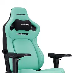 Крісло ігрове Anda Seat Kaiser 4 Size XL Cyber green PVC (AD12YDDC-XLL-20-C-PV/C-01) - мініатюра 10