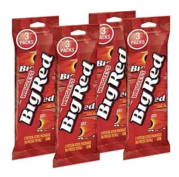 Жувальна гумка Big Red Wrigley's Cinnamon Gum 3х15шт 136г - мініатюра 2