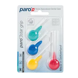 Міжзубні щітки Paro 3star grip , різні розміри (Ø 2.0 мм, 2.6 мм, 3.5 мм, 4.5 мм), 4 шт - мініатюра 4
