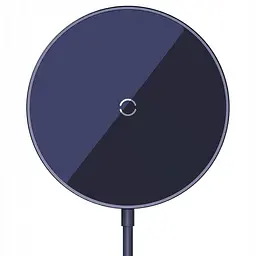 Зарядний пристрій Baseus Simple Mini3 Magnetic Wireless Charger 15W purple (CCJJ040205) - мініатюра 3
