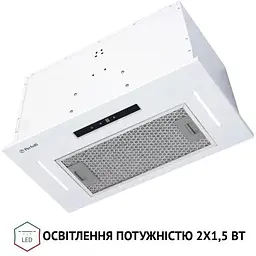 Витяжка Perfelli BIS 5653 WH 1000 LED - мініатюра 6