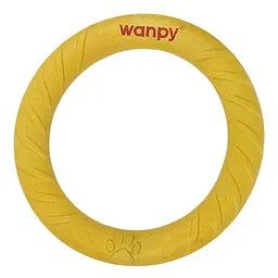 Іграшка для собак Wanpy Кільце 19.5 см із спіненого ПВХ для активних ігор на воді та суші