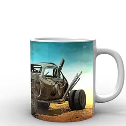 Кухоль GeekLand Шалений Max Max Fury Road Vehicle Guide MM.02.018 330 мл білий - мініатюра 3