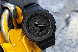 Чорні полімерні чоловічі наручні годинники Casio оригінал Японія G-Shock GA-2100-1A1ER з полімерним ремінцем - мініатюра 5
