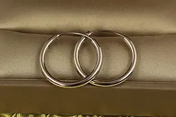 Сережки кільця Xuping Jewelry 1,7 см сріблясті