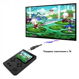 Ігрова консоль приставка dendy SEGA 400 ігор 8 Bit SUP Game без джойстика чорний - мініатюра 5