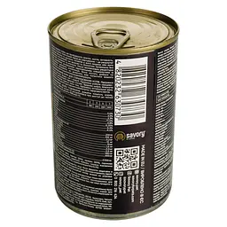 Вологий корм для дорослих стерилізованих кішок Savory Cat Can Adult Sterilised з ягням 400 г - мініатюра 3