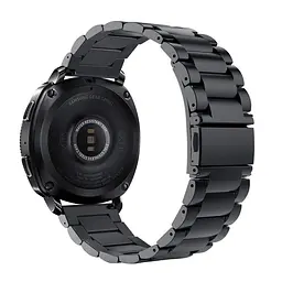 Металевий ремінець Primo для годинника Samsung Sport Gear (SM-R600) Black - мініатюра 2