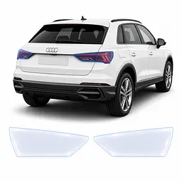 Антигравійна захисна бронеплівка за лекалами для Audi Q3 F3 2018-2024 - задні ліхтарі стопи