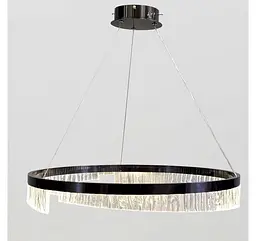 Світлодіодна підвісна люстра Artlight 2001/60BK, 50 Вт, чорна - мініатюра 4