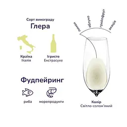 Ігристе вино Piccini Prosecco Extra Dry біле екстра сухе 12% 1.5 л (2 шт. х 0.75 л) - мініатюра 5