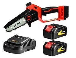 Пила ланцюгова акумуляторна GTM CS18/127BL BEO4 (12.7 см, 10.5 м/с, BL, 18V) - мініатюра 1