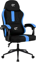 Геймерське крісло GT Racer (X-2326 Fabric Black/Blue) - мініатюра 3