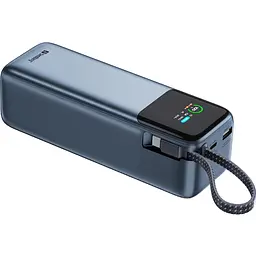 УМБ Sandberg 27000mAh 240W PD, USB-A, USB-C In/Out, with built-in Type-C cable 140W - мініатюра 4