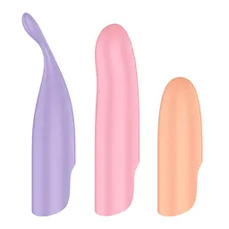 Набір 4-в-1 Satisfyer Playful Four, вібратор та 4 насадки, 12 режимів - мініатюра 6