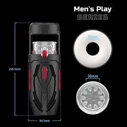 Мастурбатор Erospace Men’s Play Automatic Male Masturbator B1 - мініатюра 2