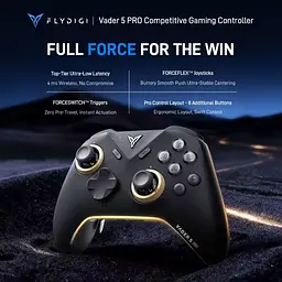 Геймпад Flydigi Vader 5 Pro + док-станція Win,Switch,Android, and iOS - мініатюра 4