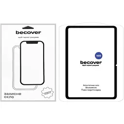 Скло захисне BeCover 10D Xiaomi Pad 6S Pro 12.4" Black (710968)