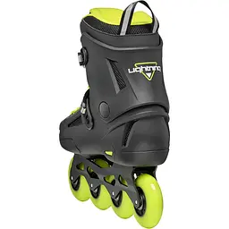 Ролики Rollerblade Lightning 290 Чорний-Салатовий - мініатюра 3