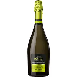 Вино ігристе Moinet Blanc de Blancs біле екстра сухе 0.75 л х 6 шт. - мініатюра 2