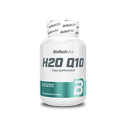Натуральна добавка H2O Q10, 60 капсул BioTech fit0016006